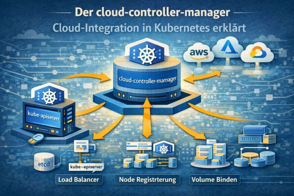 cloud-controller-manager als Kubernetes-Komponente für Cloud-Integration