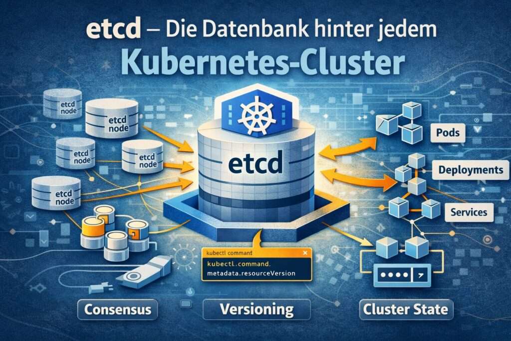 etcd als zentrale Kubernetes-Datenbank mit Raft-Konsens